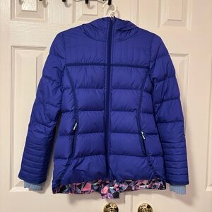Ivivva Blue Puffer Jacket for Kids